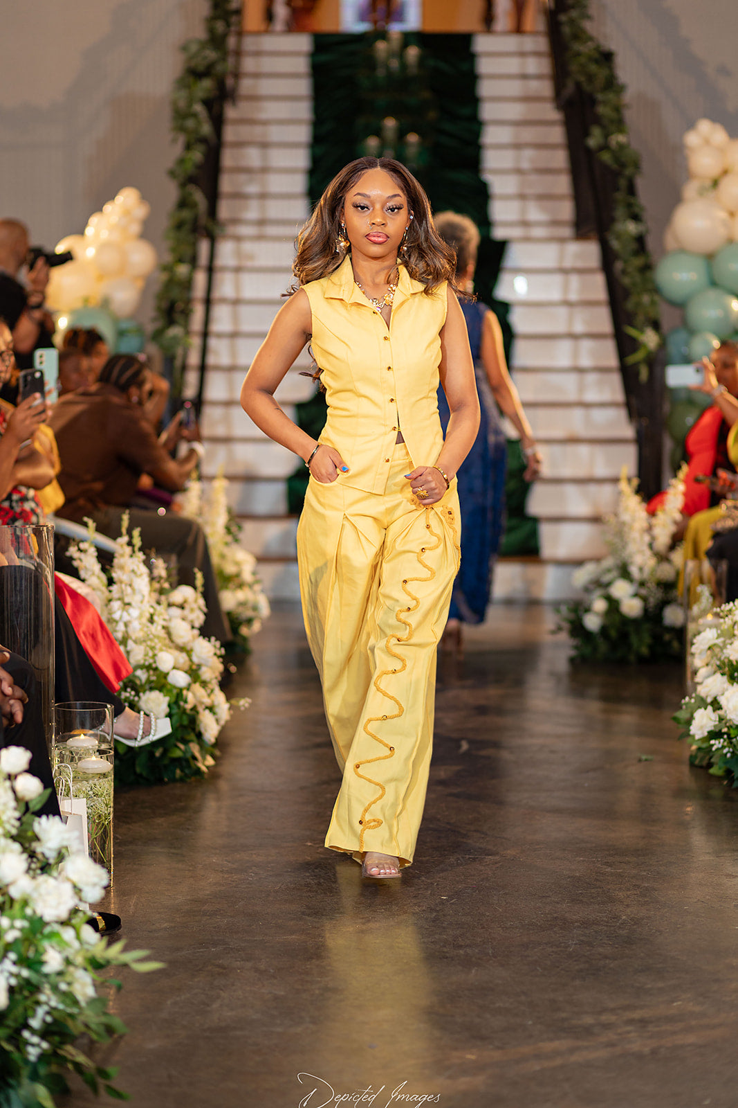 Daisy Top in golden daisy yellow by Aravella's Wardrobe